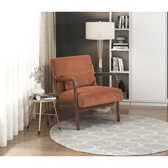 Twill Blue Accent Chair - Ornate Home