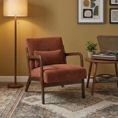 Twill Blue Accent Chair - Ornate Home