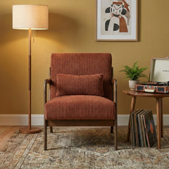 Twill Blue Accent Chair - Ornate Home