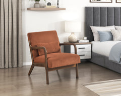 Twill Blue Accent Chair - Ornate Home