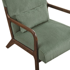 Twill Brown Accent Chair - Ornate Home