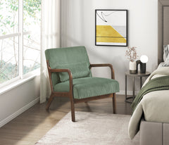 Twill Brown Accent Chair - Ornate Home