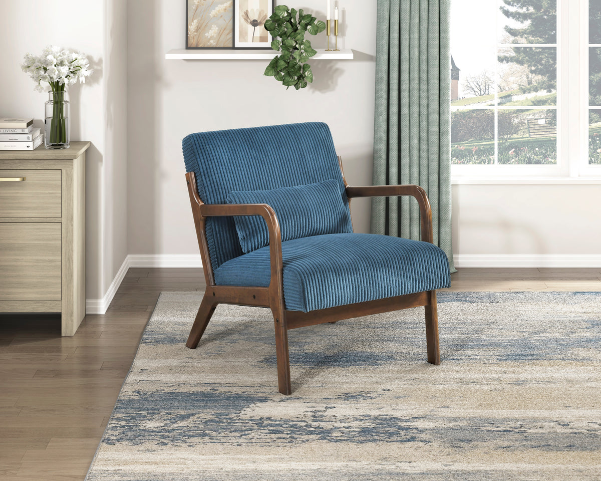 Twill Green Accent Chair - Ornate Home