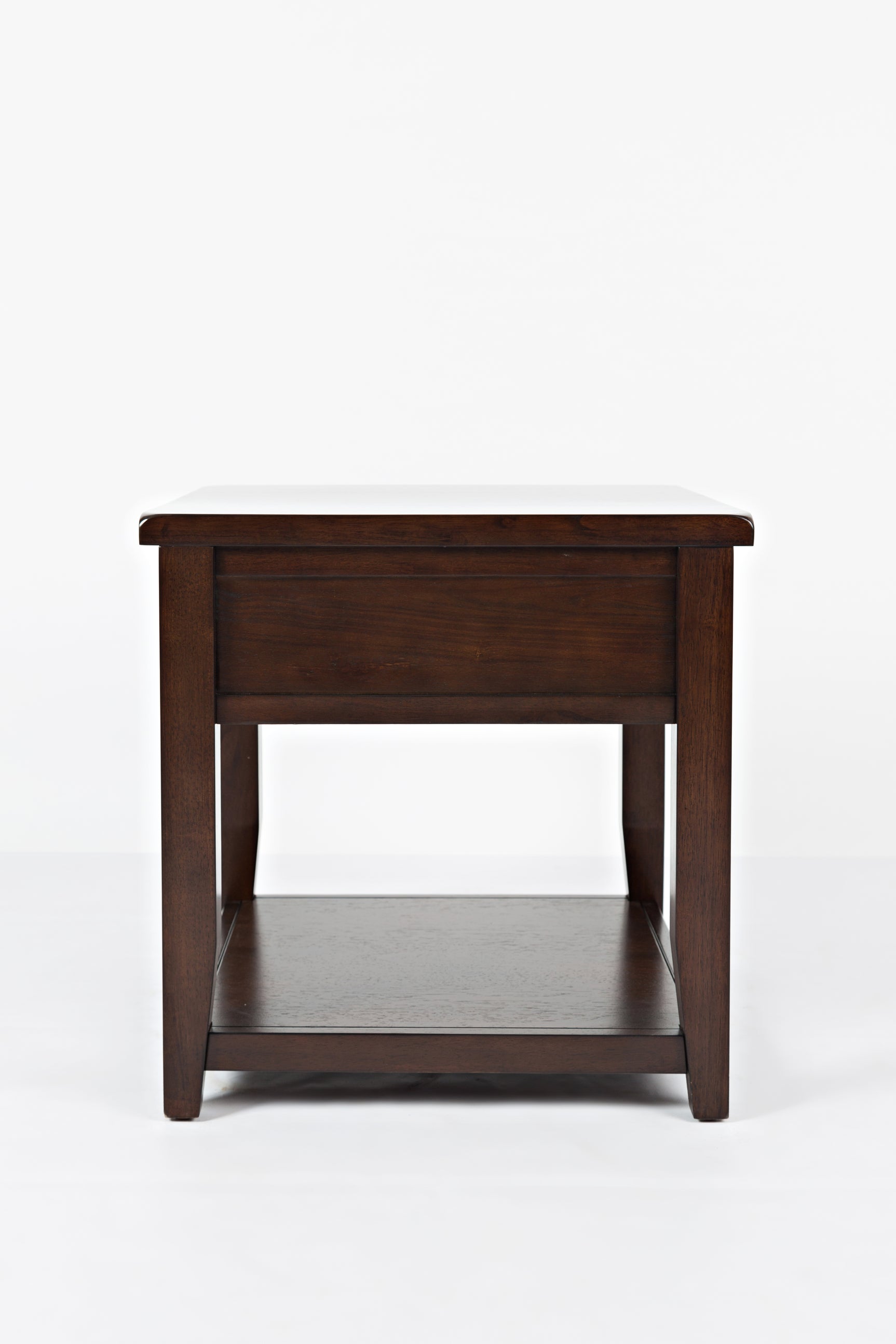 Twin Cities Dark Brown End Table - Ornate Home