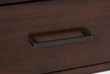 Twin Cities Dark Brown End Table - Ornate Home