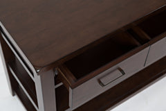 Twin Cities Dark Brown Sofa Table - Ornate Home