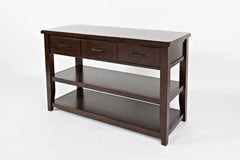 Twin Cities Dark Brown Sofa Table - Ornate Home