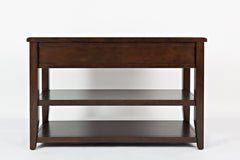 Twin Cities Dark Brown Sofa Table - Ornate Home