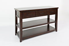 Twin Cities Dark Brown Sofa Table - Ornate Home