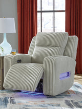 TwinBrooke Alloy-Dual Power Recliner - Ornate Home
