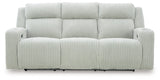 TwinBrooke Alloy-Dual Power Reclining Sofa - Ornate Home