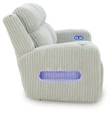 TwinBrooke Alloy-Dual Power Reclining Sofa - Ornate Home