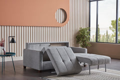 Twinsoft Light Gray Queen Sleeper - Ornate Home