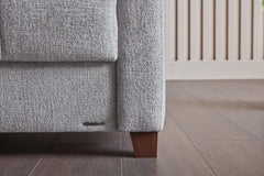 Twinsoft Light Gray Queen Sleeper - Ornate Home