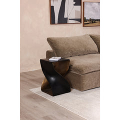 Twist Black Accent Table - Ornate Home