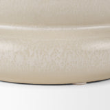 Twyla Cream Short Glazed Ring Pot - Ornate Home