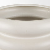 Twyla Cream Tall Glazed Floor Ceramic Vase