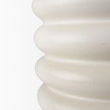 Twyla Cream Tall Glazed Floor Ceramic Vase