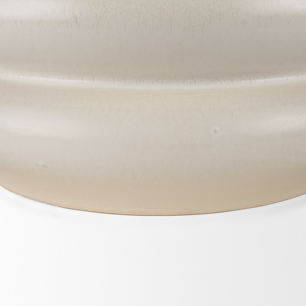 Twyla Cream Tall Glazed Floor Ceramic Vase