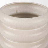 Twyla Cream Tall Glazed Ring Pot - Ornate Home