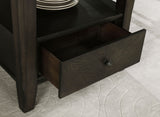 Twyla Dark Cocoa 5-piece Dining Room Set - Ornate Home