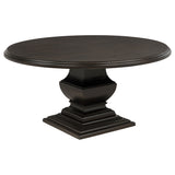Twyla Dark Cocoa 60-inch Round Wood Dining Room Table - Ornate Home