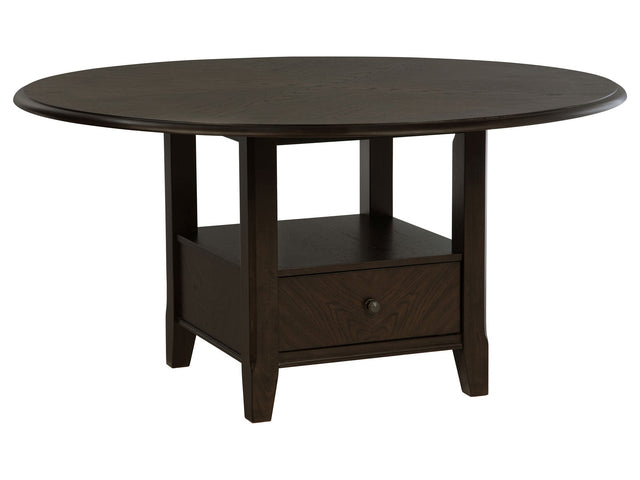 Twyla Dark Cocoa Dining Room Table - Ornate Home