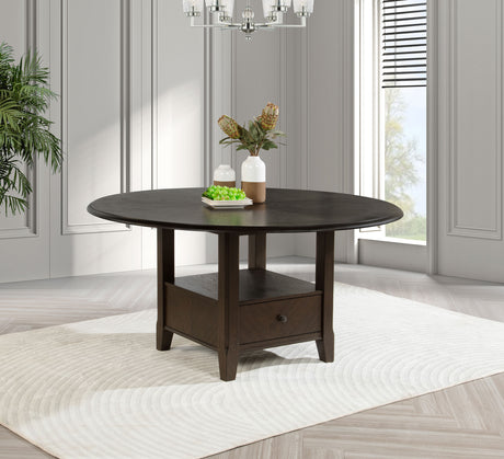 Twyla Dark Cocoa Dining Room Table - Ornate Home
