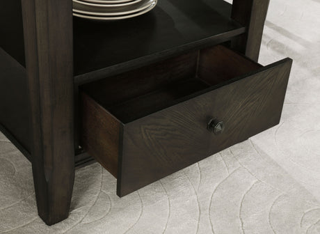 Twyla Dark Cocoa Dining Room Table - Ornate Home