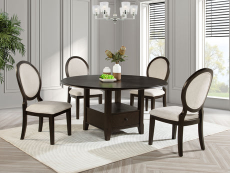 Twyla Dark Cocoa Dining Room Table - Ornate Home