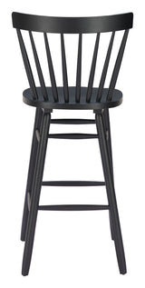Tyce Black Barstool (Set of 2) - Ornate Home