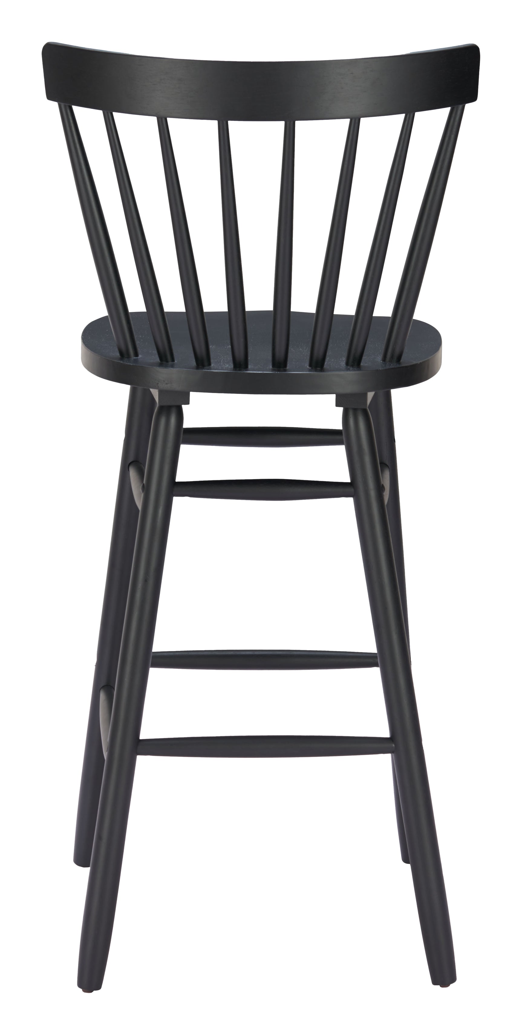 Tyce Black Barstool (Set of 2) - Ornate Home