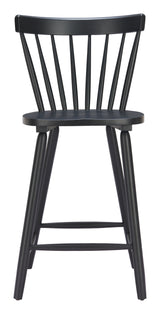 Tyce Black Counter Stool (Set of 2) - Ornate Home