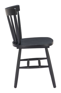 Tyce Black Dining Chair (Set of 2) - Ornate Home