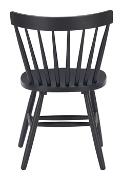Tyce Black Dining Chair (Set of 2) - Ornate Home