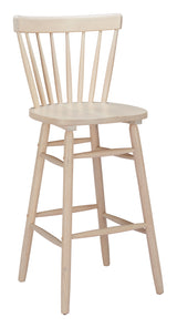 Tyce Natural Barstool (Set of 2) - Ornate Home