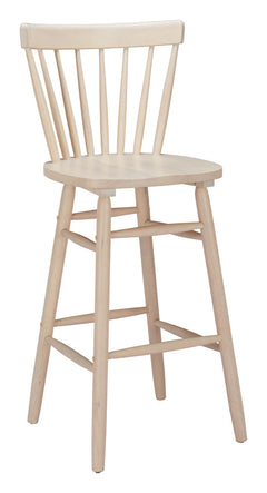 Tyce Natural Barstool (Set of 2) - Ornate Home