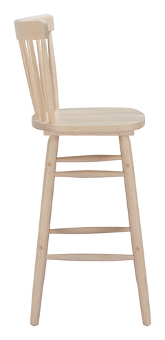 Tyce Natural Barstool (Set of 2) - Ornate Home