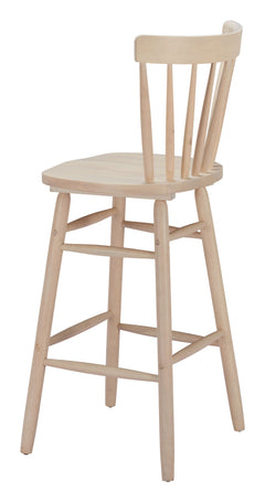 Tyce Natural Barstool (Set of 2) - Ornate Home