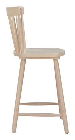 Tyce Natural Counter Stool (Set of 2) - Ornate Home