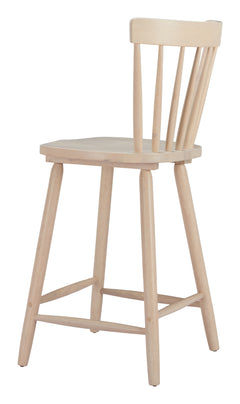 Tyce Natural Counter Stool (Set of 2) - Ornate Home