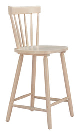 Tyce Natural Counter Stool (Set of 2) - Ornate Home