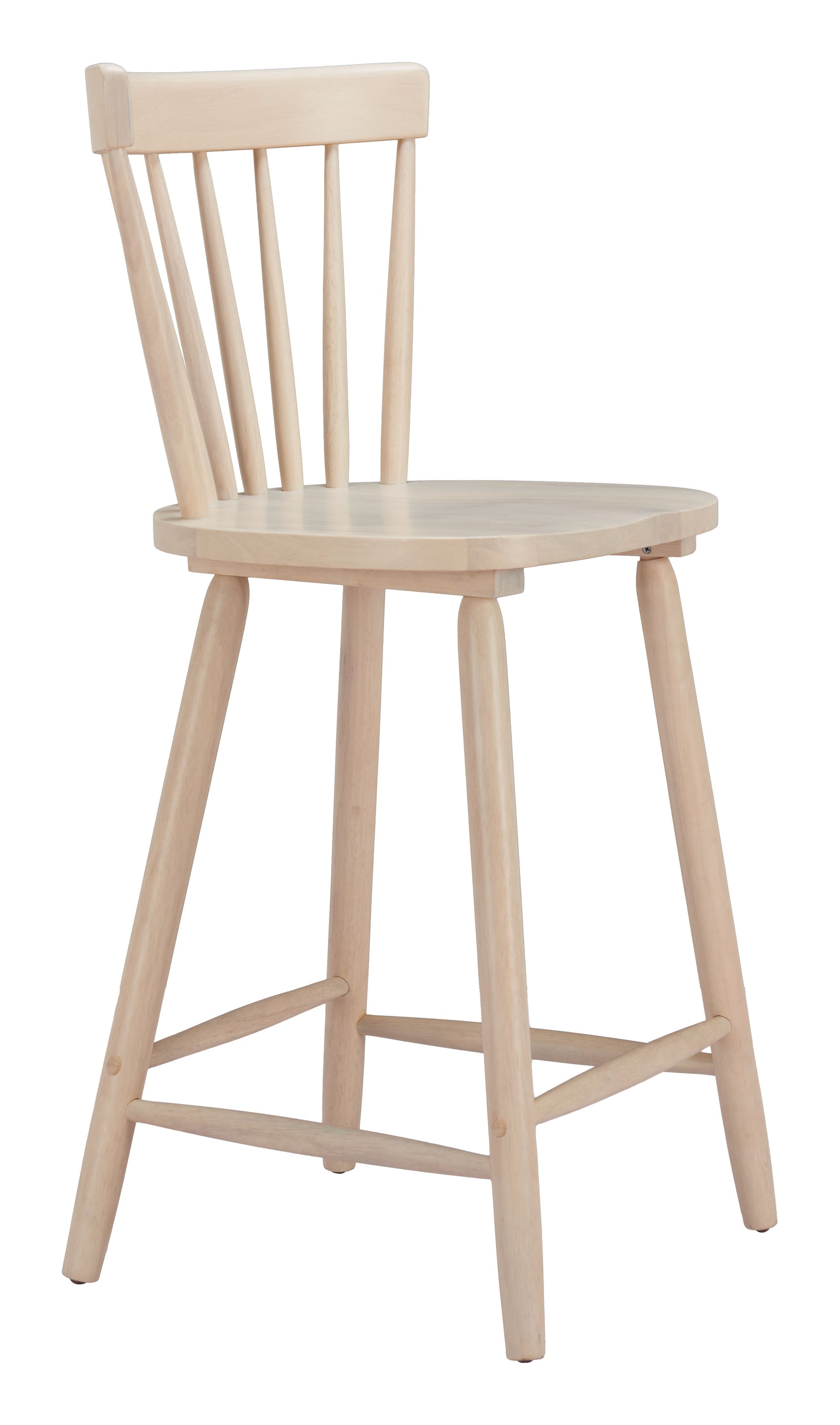 Tyce Natural Counter Stool (Set of 2) - Ornate Home