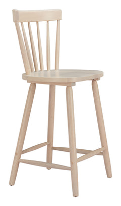 Tyce Natural Counter Stool (Set of 2) - Ornate Home