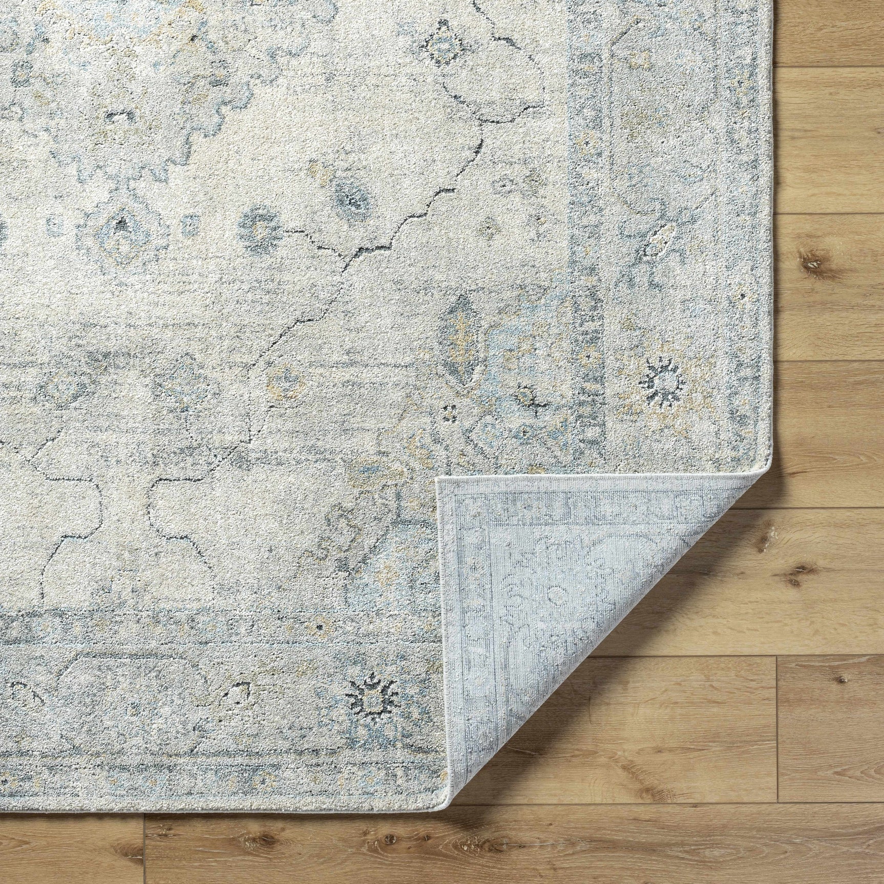 Tyche Beige Thick Luxe Area Rug - Ornate Home