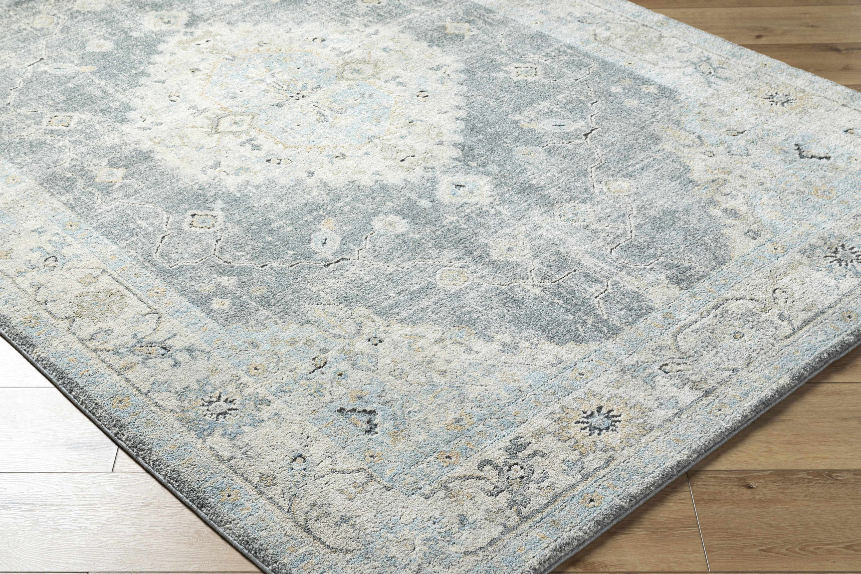 Tyche Tan Thick Luxe Area Rug - Ornate Home