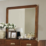Tychus Dark Oak Mirror - Ornate Home