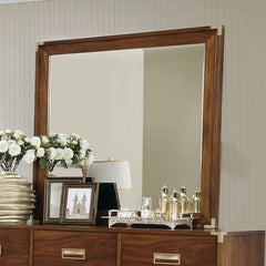 Tychus Dark Oak Mirror - Ornate Home