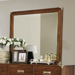 Tychus Dark Oak Mirror - Ornate Home