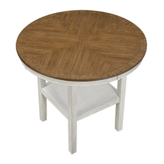 Tyler Beige 5-Piece Pack Counter Height Set - Ornate Home